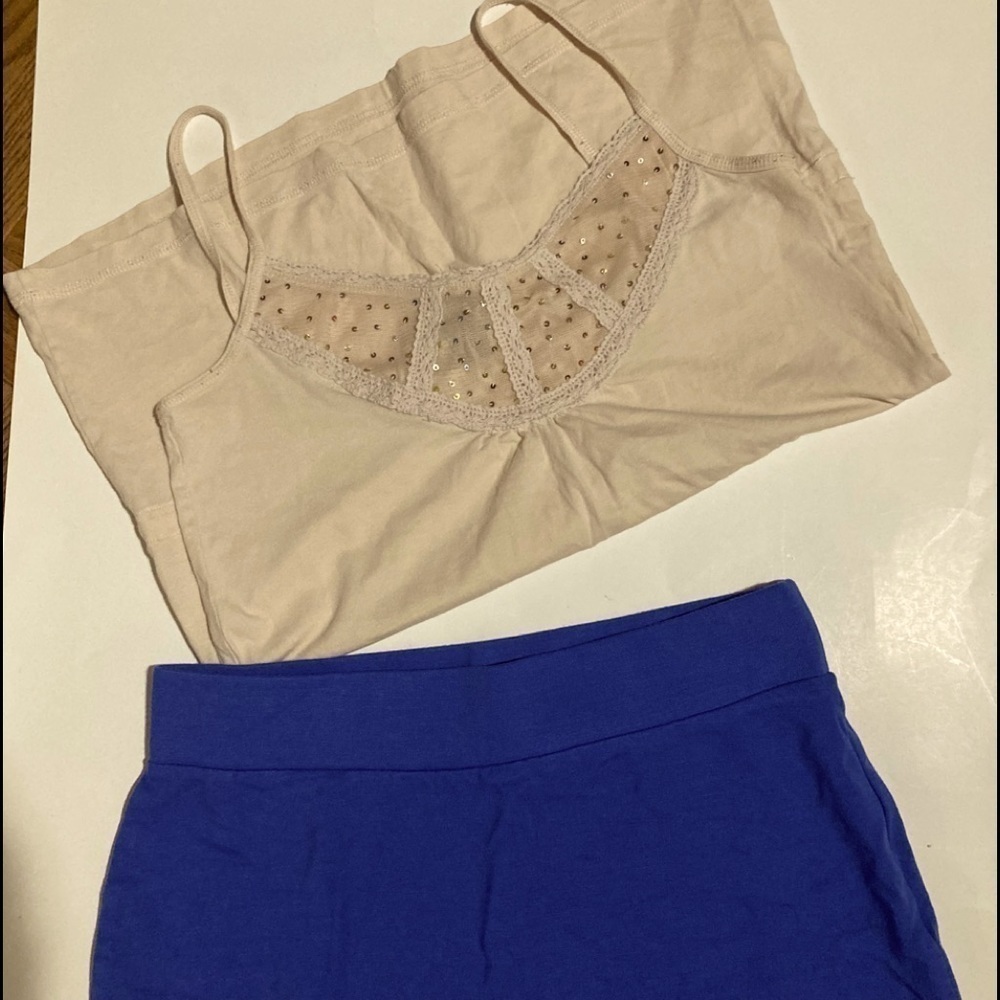 Divided by H&M 2 tanks and skirt 3 pieces